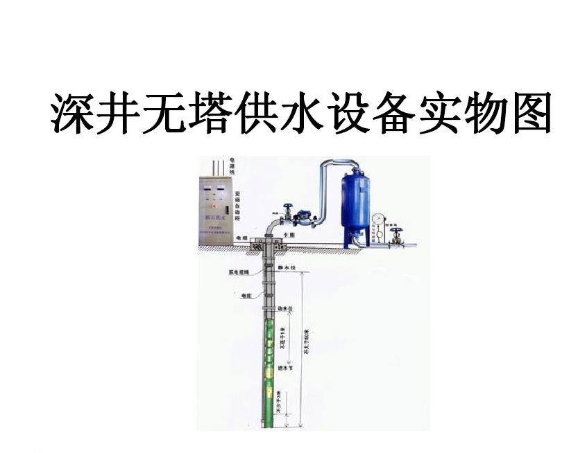 咸阳淳化县井泵无塔式供水设备